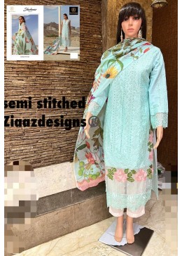 ZIAAZ DESIGNS SHAHNAZ VOL 4 DNO 7773 B ONLINE SELLER PAKISTANI SUITS