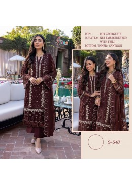 SHREE FABS S 547 BEST DESIGN PAKISTANI SUITS