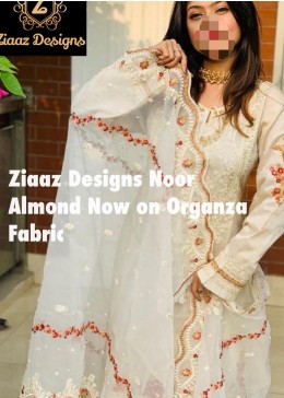 ZIAAZ DESIGNS NOOR ALMOND HIT DESIGNER SALWAR KAMEEZ