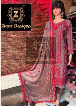 ZIAAZ DESIGNS Z SERIES  VOL 4 D NO 7773 BRANDED PAKISTANI SUITS 