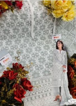 FEPIC ROSEMEEN IMAGE CHIKANKARI COLLECTION 46026 CATALOGUE SALWAR KAMEEZ