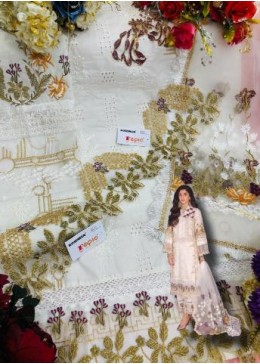 FEPIC ROSEMEEN 46019 WHITE WHOLESALER PAKISTANI SUITS