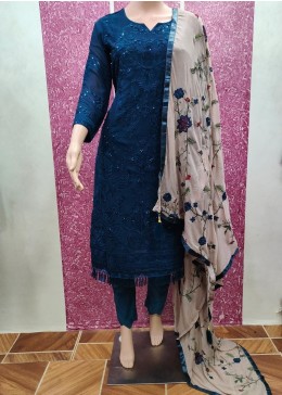 AFFAN CREATION 124 C PAKISTANI SALWAR KAMEEZ SUPPLIER SINGLE