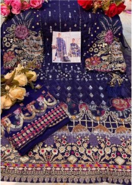 ZARAQASH CHANTELLE Z 2025 E BLUE WHOLESALE BY ONLINE SURAT
