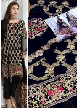 KAINAT FAB BARAGUE BLACK DRESS SALWAR KAMEEZ WHOLESALE