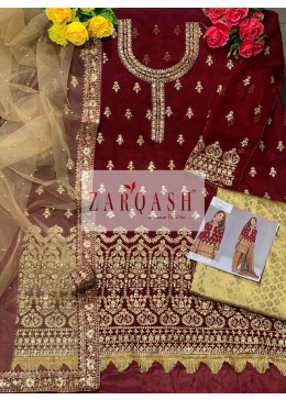ZARAQASH MARIYA B ROYAL SOIREE Z 2092 C LATEST PAKISTANI SALWAR KAMEEZ ONLINE