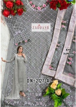 ZARQASH MARIA Z 2127 A PAKISTANI SALWAR KAMEEZ ONLINE