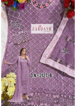 ZARQASH MARIA Z 2127 B PAKISTANI SALWAR KAMEEZ ONLINE BY SINGLE