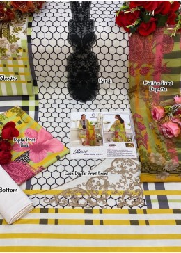 SHANAYA ROSE CHARIZMA LAWN R 101 DIGITAL PRINTED PAKISTANI SUITS