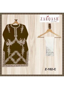 ZARQASH Z 102 C LUXURIA VOL 1 PAKISTANI KURTIS SUPPLIER IN SURAT