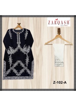 ZARQASH Z 102 A LUXURIA VOL 1 PAKISTANI KURTIS SUPPLIER