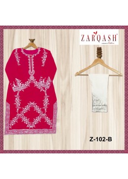 ZARQASH Z 102 B LUXURIA VOL 1 PAKISTANI KURTIS SUPPLIER ONLINE