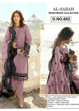 AL SABAH 602 READYMADE COLLECTION KURTIS WHOLESALE SINGLE