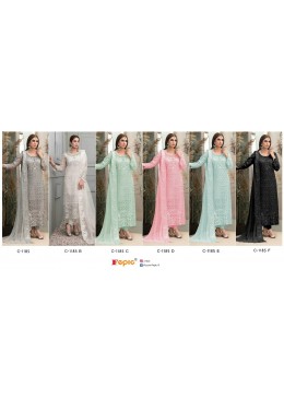 FEPIC ROSEMEEN C 1185 F PAKISTANI SUITS LATEST COLLECTION INDIA