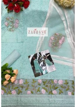 ZARQASH CHIKANKARI Z 2150 SALWAR SUITS WHOLESALE INDIA