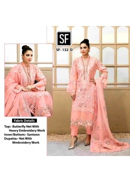 SF 132 D PAKISTANI DESIGNER SUITS