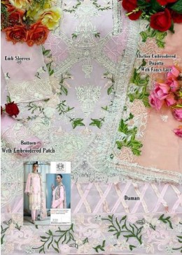 MUSHQ BY SHRADDHA M 111 D PINK PAKISTANI SUITS WHOLESALER