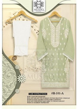 MUSHQ BY SHRADDHA R 101 A PAKISTANI KURTIS SINGLE ONLINE