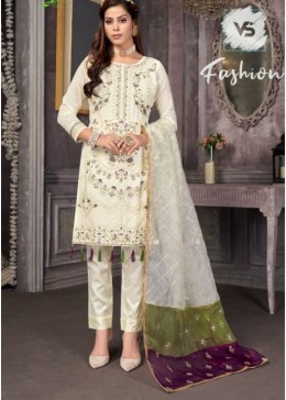 VS FASHION 1180 FOX GEORGETTE PAKISTANI SUITS SINGLE