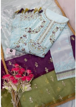 VS FASHION 1180 C FOX GEORGETTE PAKISTANI SUITS SINGLE PIECE SURAT