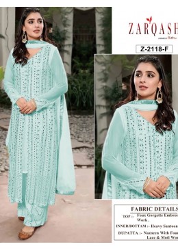 ZARQASH Z 2118 E TO Z 2118 H SANA SAFINAZ VOL 4 PAKISTANI SUITS WHOLESALER SINGLE