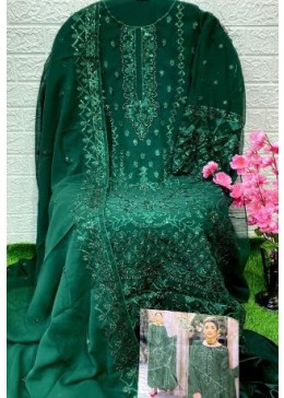 LAAIBAH DESIGNER AAYARA 35 C GREEN SALWAR SUITS WHOLESALER 