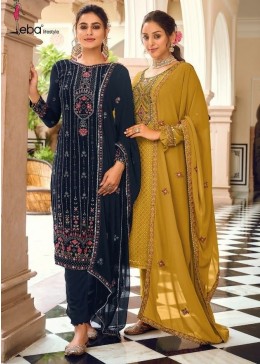 EBA LIFESTYLE 1470 YELLOW ASHPREET 7 PAKISTANI SUITS SURAT