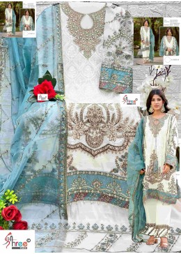 SHREE FABS K 5073 B PAKISTANI SUITS DEALER BUY INDIA