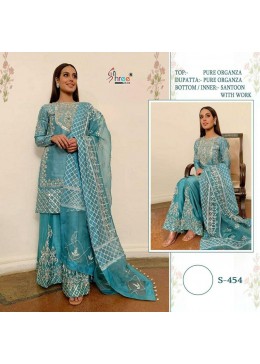SHREE FABS S 454 PAKISTANI SUITS LATEST COLLECTION