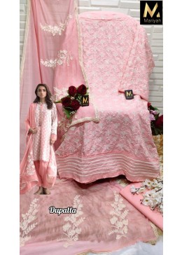 MARIYAH M 157 PNK WHOLESALE PAKISTANI SUITS 
