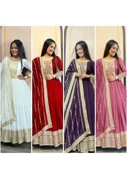 JL 1017 READYMADE GOWN WITH PRICE