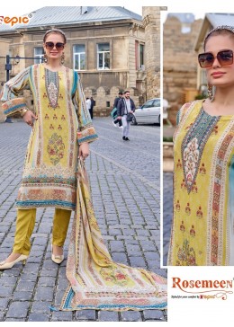 FEPIC ROSEMEEN 1944 LATEST PAKISTANI SUITS YELLOW
