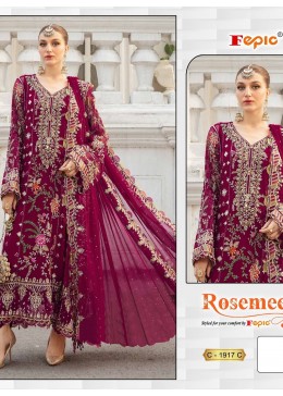 FEPIC ROSEMEEN 1917 C PAKISTANI SALWAR SUITS WHOLESALE SINGLE