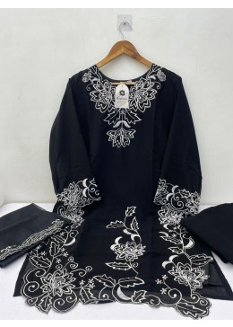 VS FASHION 12038 BLACK PAKISTANI KURTIS