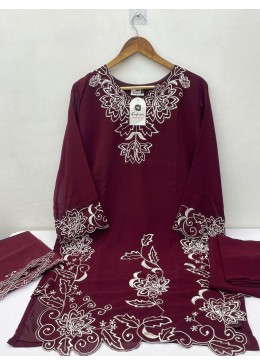 VS FASHION 12038 RED PAKISTANI KURTIS WHOLESALE