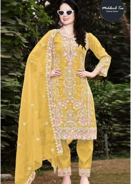 MEHBOOB TEX 1497 A PAKISTANI SALWAR SUITS WHOLESALE 