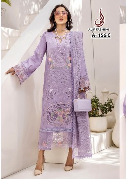 ALIF FASHION A 156 C PAKISTANI SALWAR SUITS DEALER WHOLESALE ONLINE