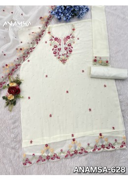ANAMSA 628 PAKISTANI SUITS NEW COLLECTION