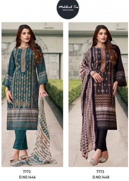 MEHBOOB TEX 1446 1448 PURE COTTON PAKISTANI SUITS WHOLESALE