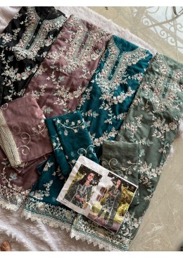 ZIAAZ DESIGNS 758 A LATEST SALWAR SUITS