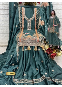 FEPIC ROSEMEEN C 1883 C CHINON EMBROIDERED SALWAR SUITS