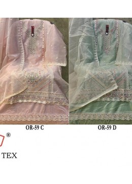 HOOR TEX OR 59 CD PAKISTANI SALWAR SUITS BUY DEALER
