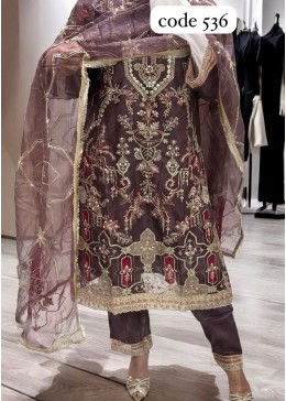 ZIAAZ DESIGNS 536 LATEST SALWAR SUITS ONLINE
