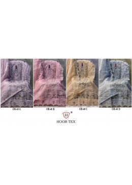 HOOR TEX OR 60 A B C D FANCY SALWAR SUITS 