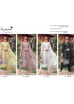 SERINE S 350 ABCD PAKISTANI SUITS BUY DEALER WHOLESALE 