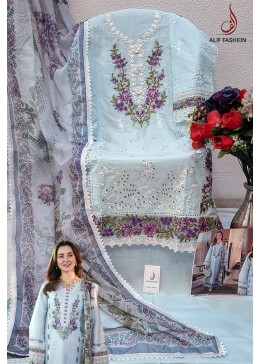 ALIF FASHION A 167 SALWAR SUITS DIGITAL PRINTED DUPTTA