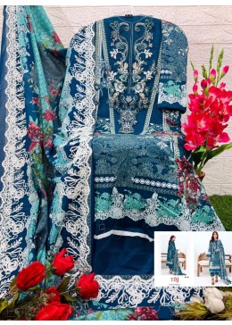 TAJ CREATIONS TAJ 581 COTTON SALWAR SUITS WHOLESALE