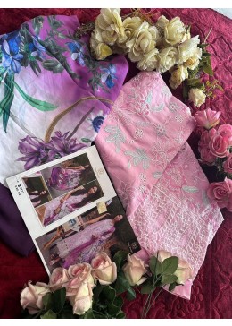 ZIAAZ DESIGNS 576 PAKISTANI SUITS WITH PRINTED DUPATTA 