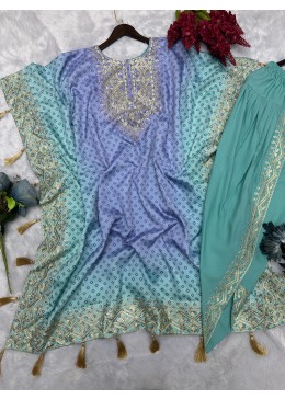 HK 1674 KAFTAN PAKISTANI SUITS