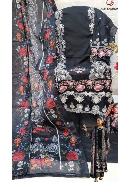 ALIF FASHION A 172 PAKISTANI SUITS PURE COTTON 